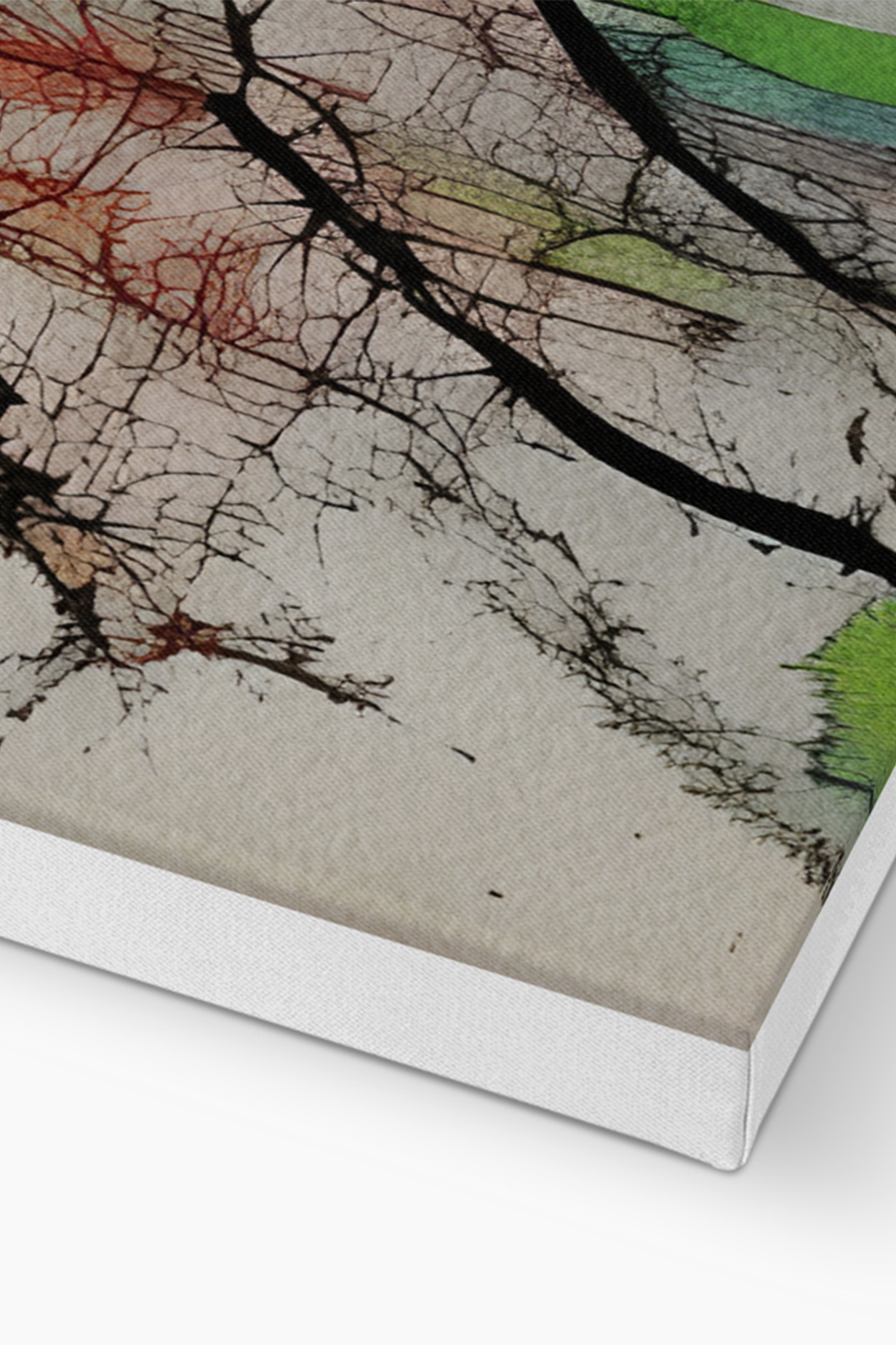 Secloo III Abstract Multicolor Canvas Wall Art