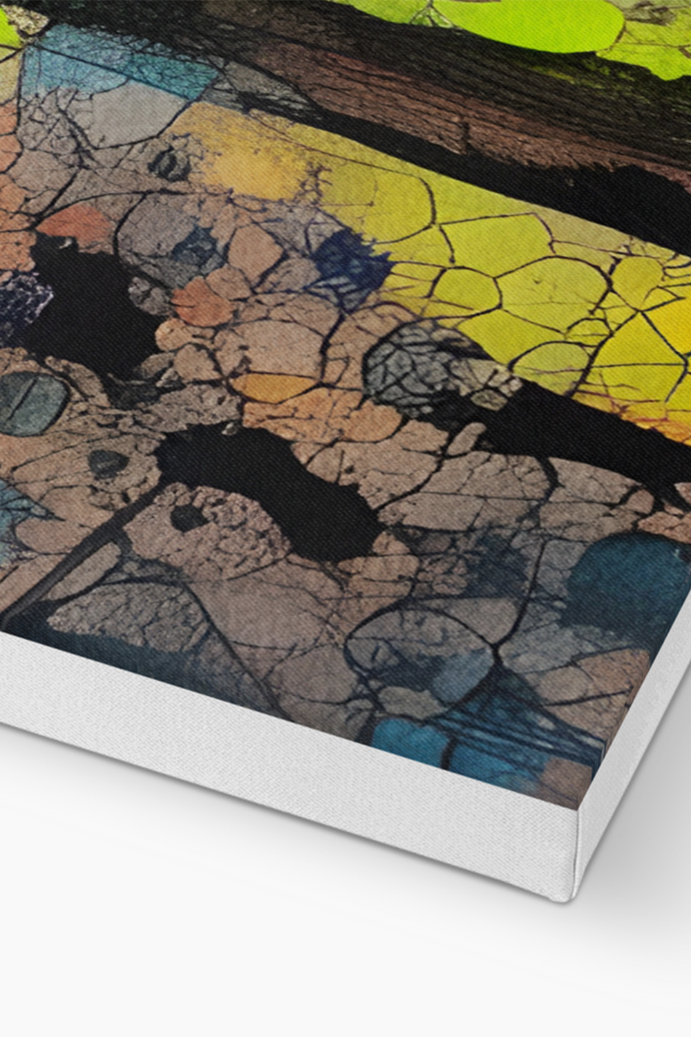 Secloo IV Abstract Multicolor Canvas Wall Art